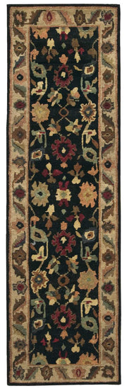tahoe hand knotted black rug by nourison nsn 099446772459 2