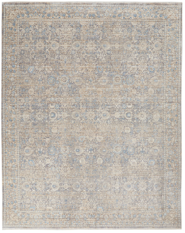 lustrous weave ivory blue rug by nourison 99446742766 redo 1