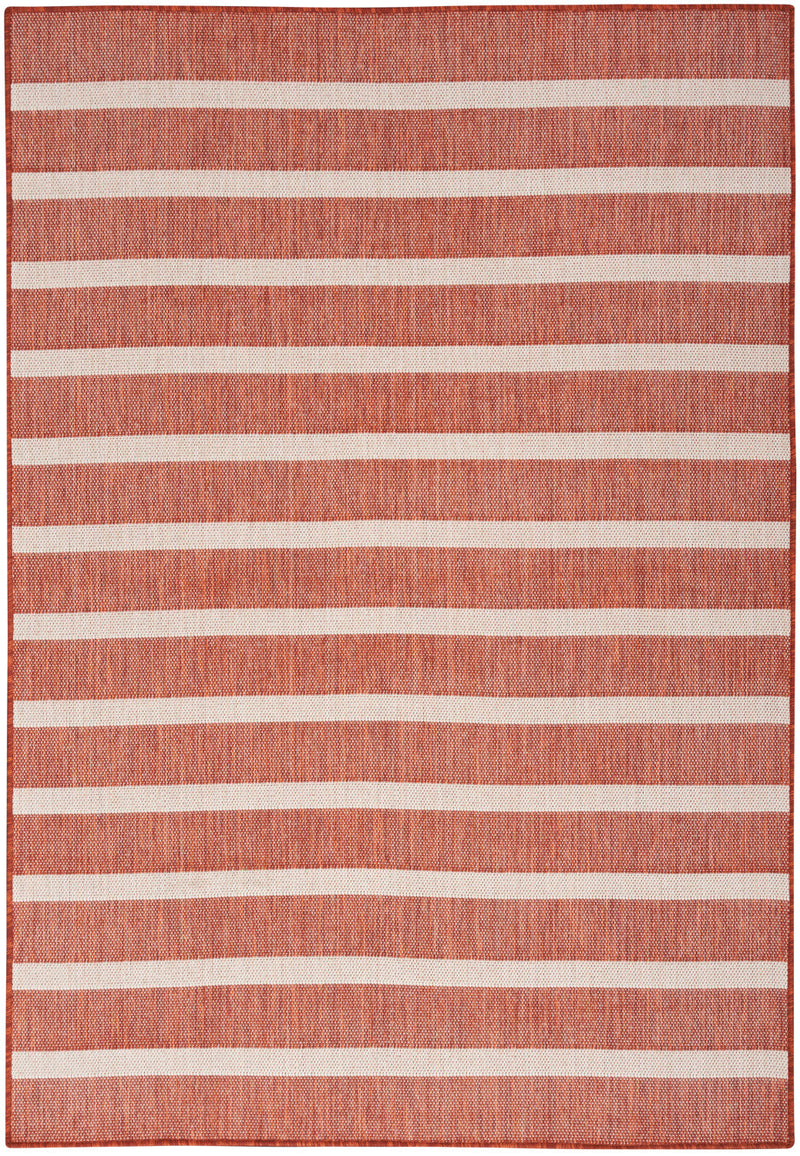 media image for Nourison Home Positano Terracotta Ivory Modern Rug By Nourison Nsn 099446903877 1 29