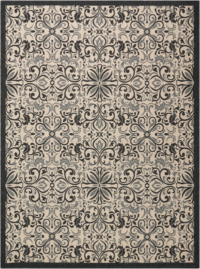 product image for caribbean ivory charcoal rug by nourison nsn 099446374943 1 16