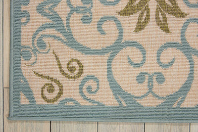 product image for caribbean ivory blue rug by nourison nsn 099446239501 2 56