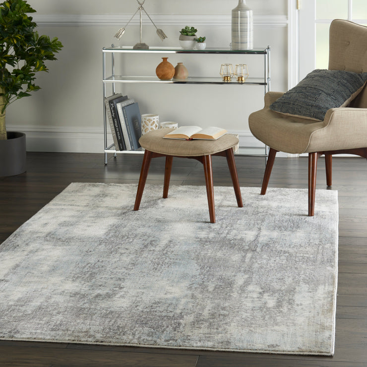 etchings grey light blue rug by nourison 99446718273 8