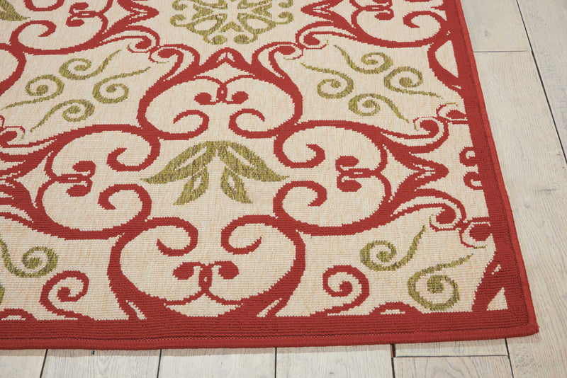 media image for caribbean ivory rust rug by nourison nsn 099446239334 3 211