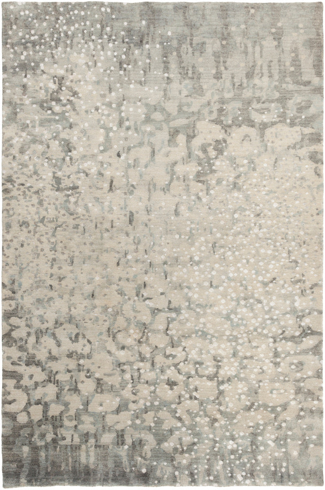 Watercolor Hand Knotted Rug