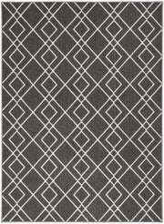 modern lines charcoal rug by nourison 99446088567 redo 1