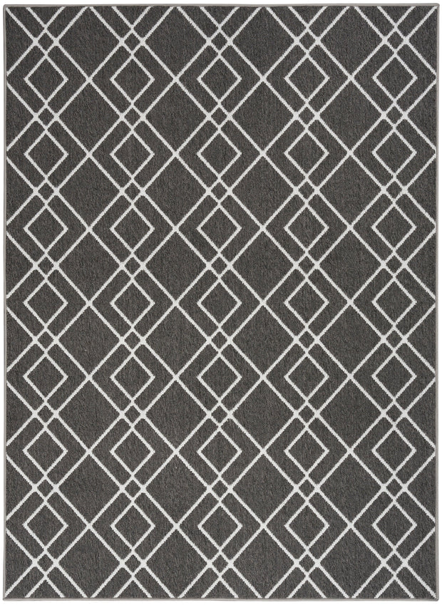 modern lines charcoal rug by nourison 99446088567 redo 1