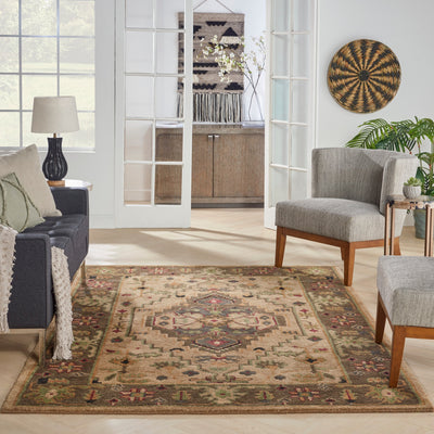product image for tahoe hand knotted beige rug by nourison nsn 099446622792 11 47