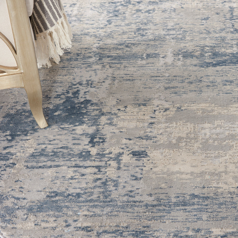 media image for rustic textures ivory blue rug by nourison 99446496461 redo 6 232