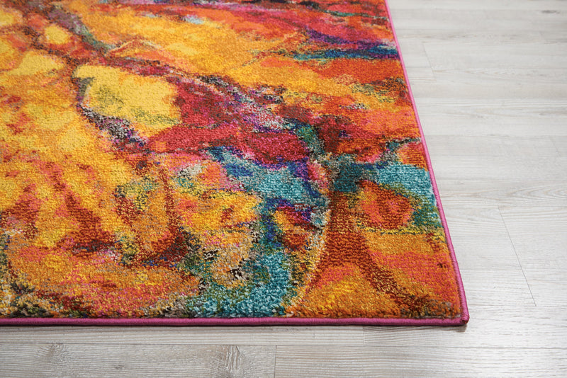 media image for celestial cayenne rug by nourison nsn 099446337801 4 211