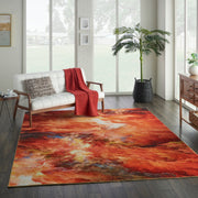 le reve red flame rug by nourison 99446494634 redo 5
