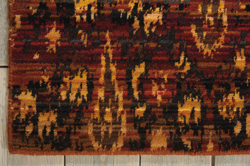 media image for rhapsody flame rug by nourison nsn 099446188021 2 250