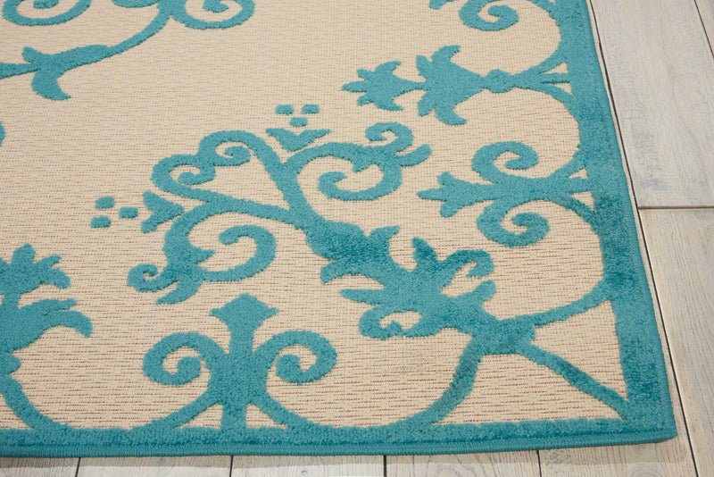 media image for aloha aqua rug by nourison nsn 099446299093 4 237