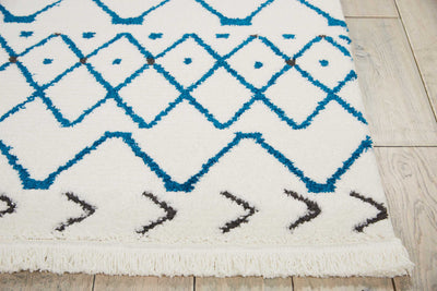 product image for kamala white blue rug by nourison nsn 099446407368 4 28