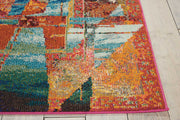 celestial stained glass rug by nourison nsn 099446337948 4