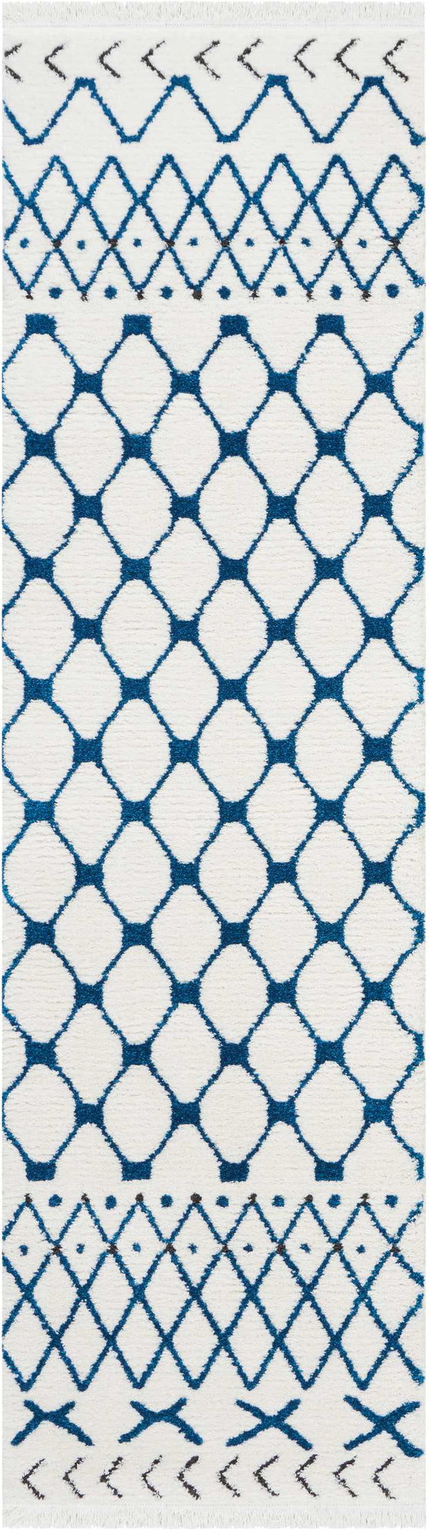 kamala white blue rug by nourison nsn 099446407368 2