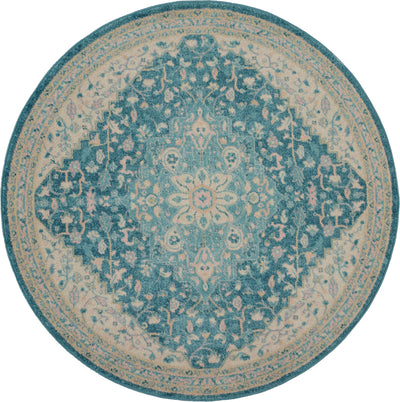 product image for tranquil ivory turquoise rug by nourison nsn 099446485748 2 35
