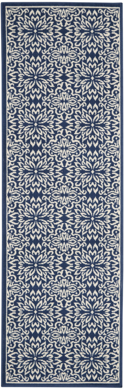 product image for jubilant navy ivory rug by nourison 99446777263 redo 3 77