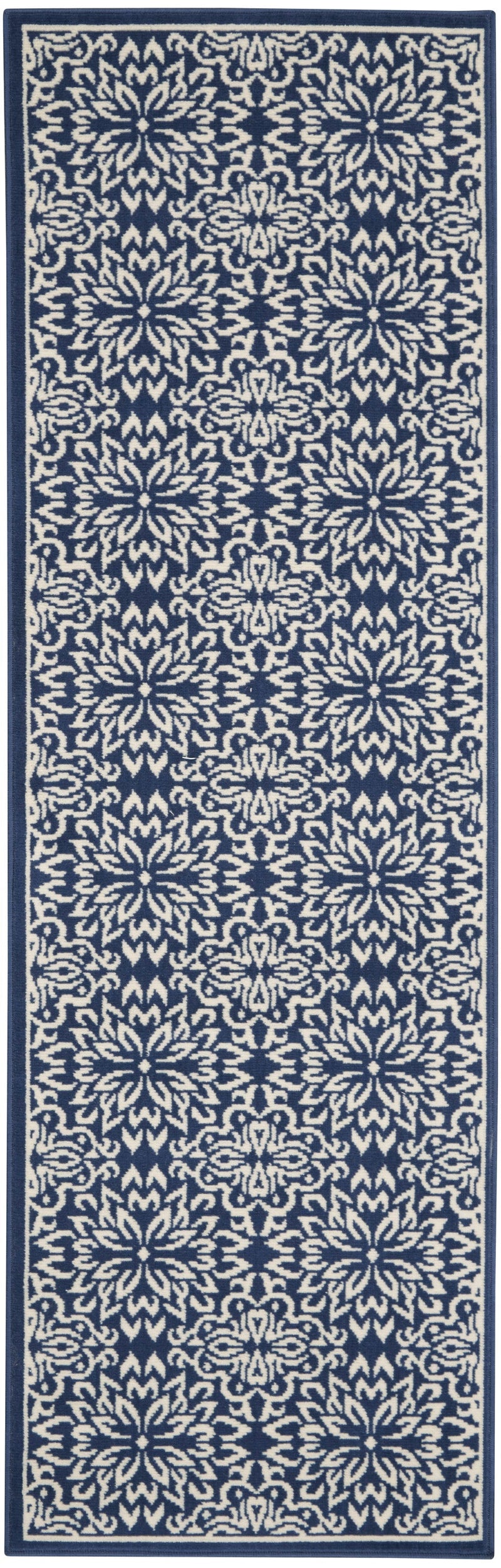 media image for jubilant navy ivory rug by nourison 99446777263 redo 3 233