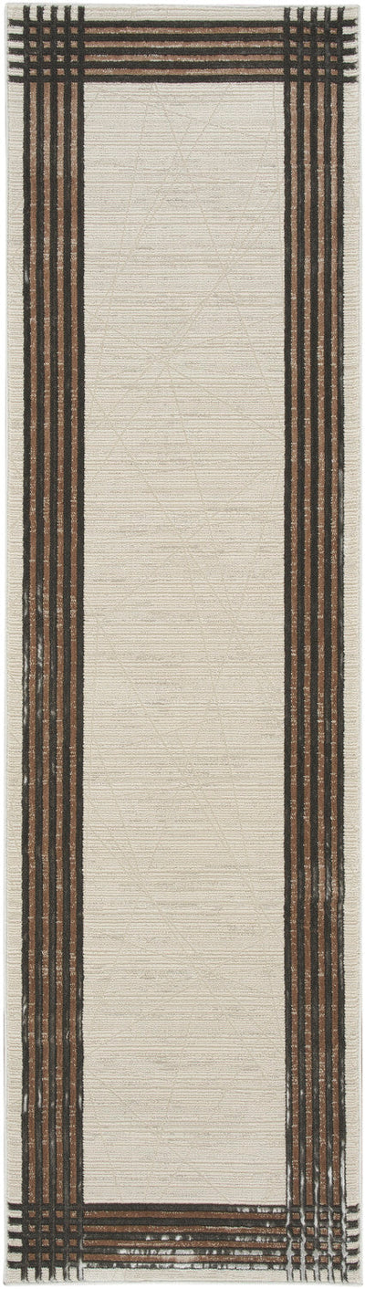 product image for Nourison Home Desire Ivory Silver Modern Rug By Nourison Nsn 099446128270 2 92