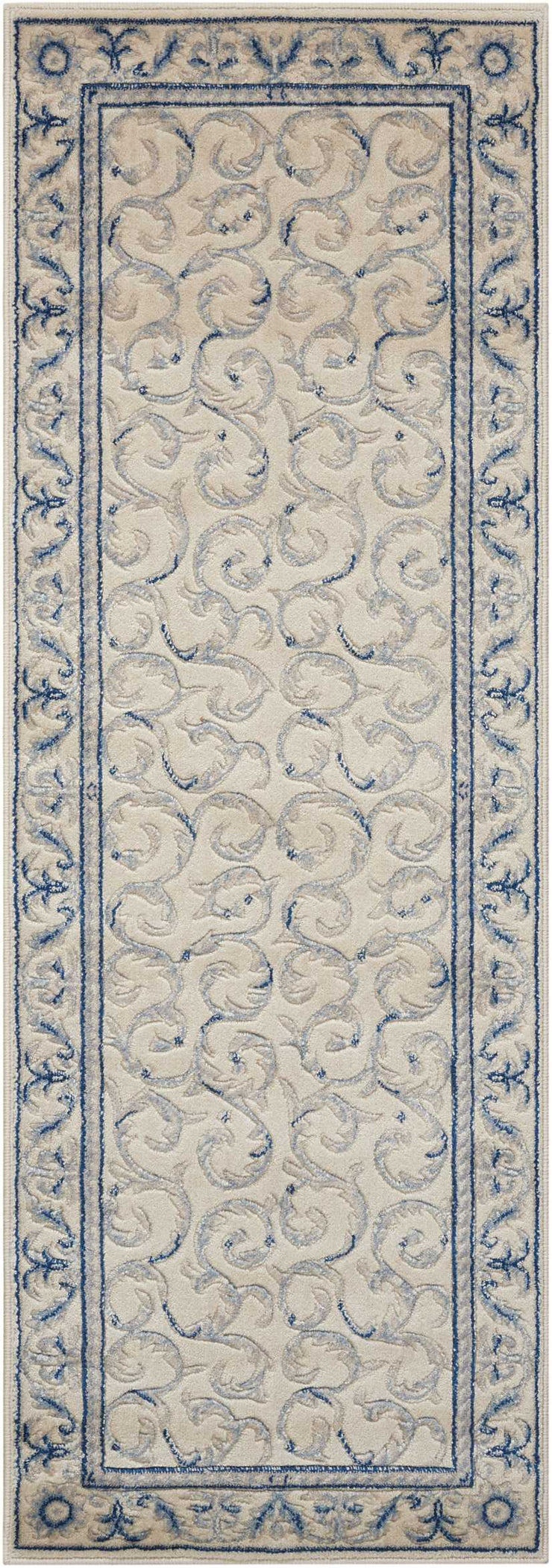 somerset ivory blue rug by nourison nsn 099446317476 3