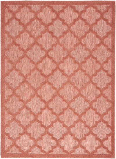 product image of easy care coral orange rug by nourison 99446040688 redo 1 554