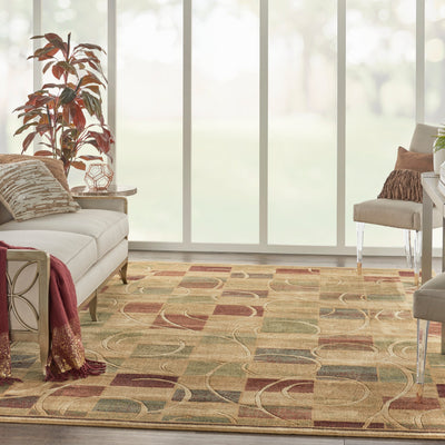 product image for expressions beige rug by nourison nsn 099446575951 11 36