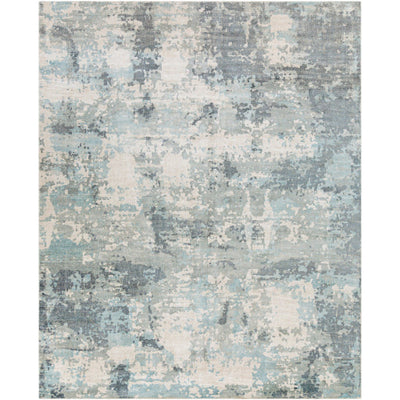 product image for Wilson Wool Teal Rug Flatshot Image 45