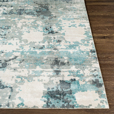 product image for Wilson Wool Teal Rug Front Image 56