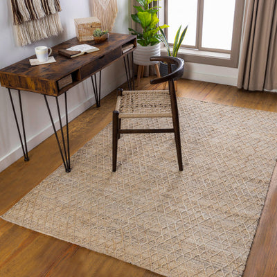 product image for Watford Jute Tan Rug Roomscene Image 2 3