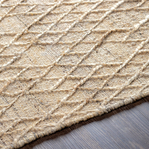 media image for Watford Jute Tan Rug Texture Image 214