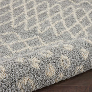 moroccan shag silver rug by nourison nsn 099446462329 7