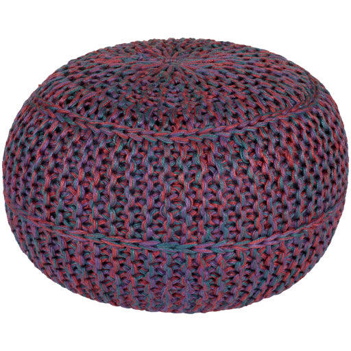 media image for Wisteria Jute Pouf in Various Colors Flatshot Image 279