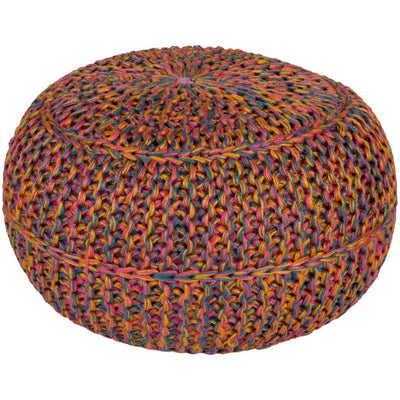 product image for Wisteria Jute Pouf in Various Colors Flatshot Image 67