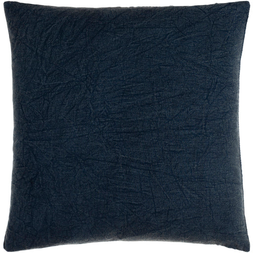 media image for Washed Waffle Cotton Navy Pillow Alternate Image 10 247