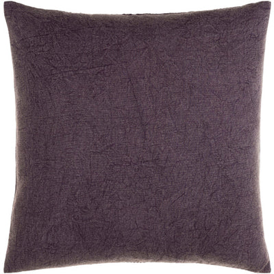 product image for Washed Waffle Cotton Dark Purple Pillow Alternate Image 10 30