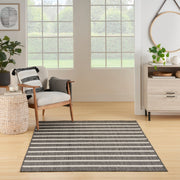 Nourison Home Positano Charcoal Ivory Modern Rug By Nourison Nsn 099446903563 8