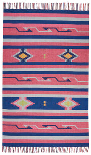 baja handmade pink blue rug by nourison 99446395399 redo 1