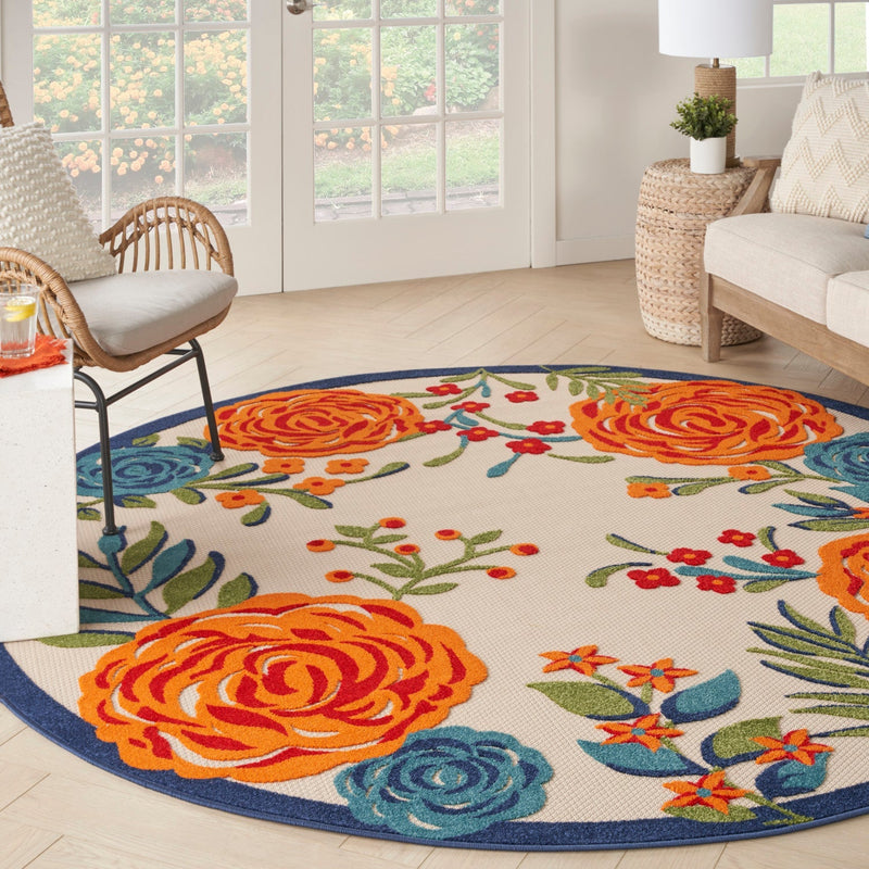media image for Nourison Home Aloha Multicolor Contemporary Rug By Nourison Nsn 099446170026 10 287