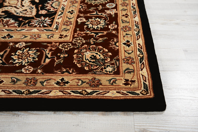 media image for nourison 2000 hand tufted black rug by nourison nsn 099446857781 7 267