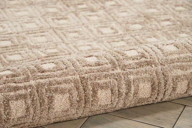 deco mod hand tufted taupe rug by nourison nsn 099446398031 5