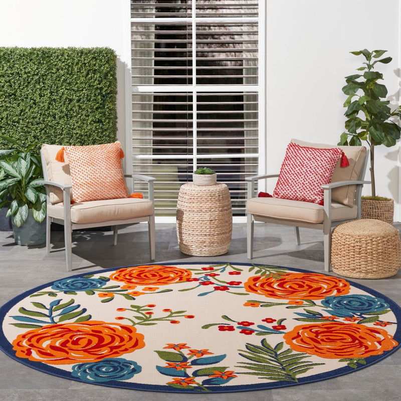 media image for Nourison Home Aloha Multicolor Contemporary Rug By Nourison Nsn 099446170026 14 255