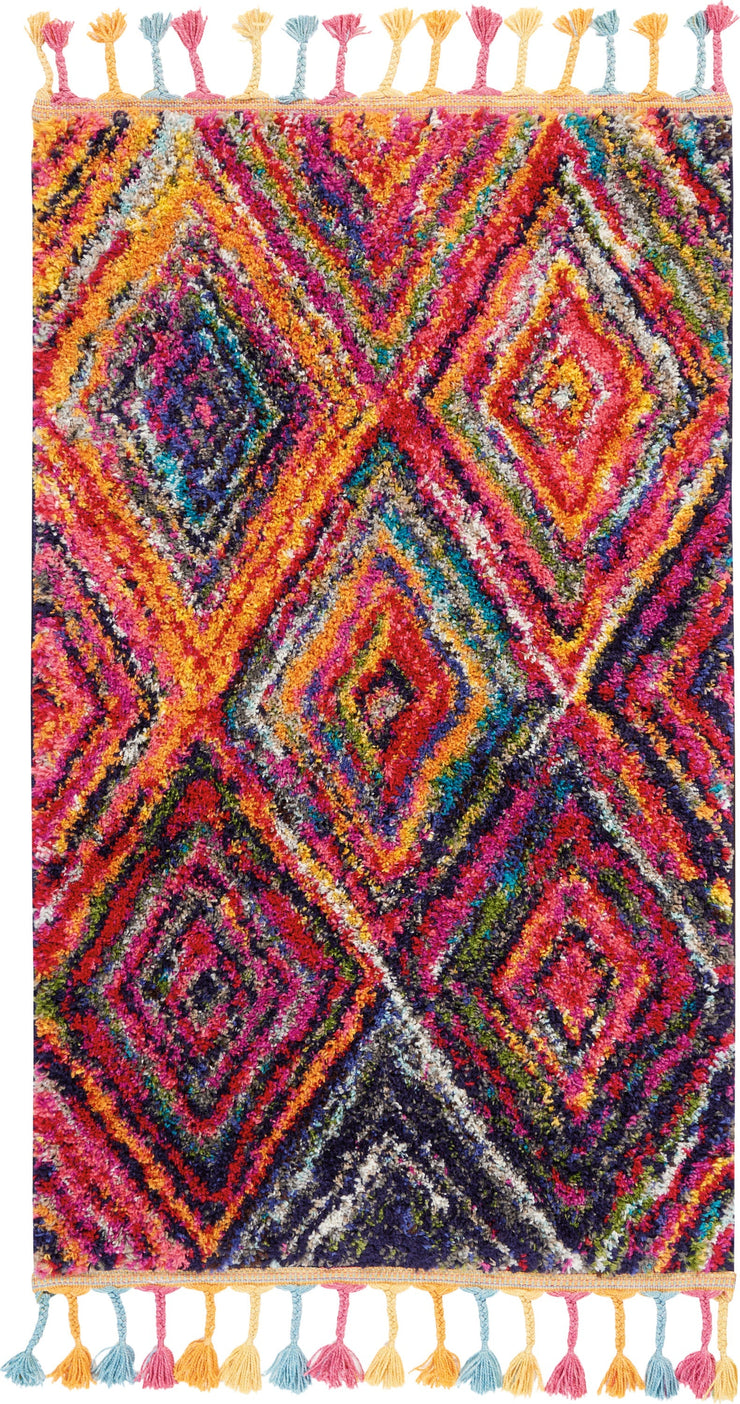 nomad red multicolor rug by nourison nsn 099446461070 1