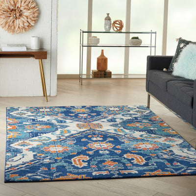 product image for passion blue multicolor rug by nourison 99446766458 redo 6 84