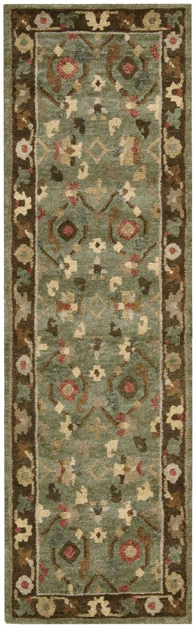 product image for tahoe hand knotted green rug by nourison nsn 099446688736 2 40