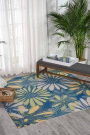 home garden blue rug by nourison nsn 099446112583 7