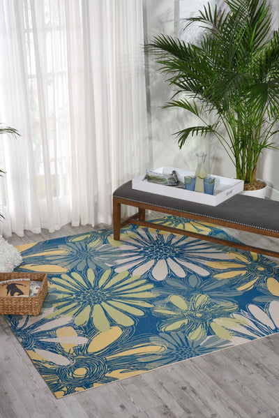 product image for home garden blue rug by nourison nsn 099446112583 7 58