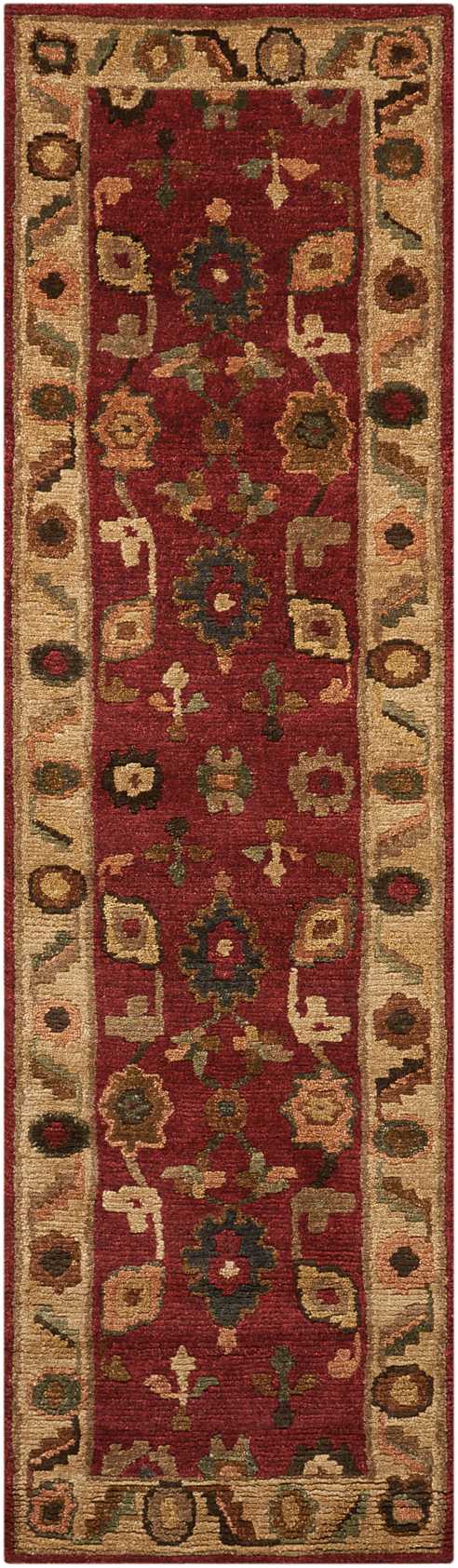tahoe hand knotted red rug by nourison nsn 099446336941 2