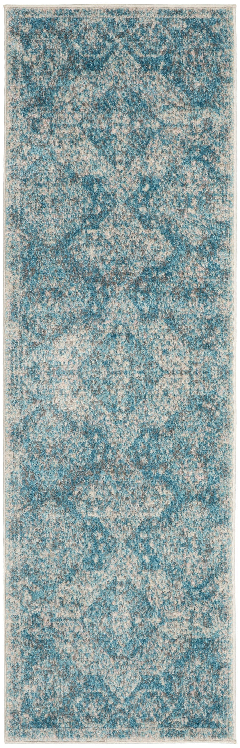 media image for tranquil lt blue ivory rug by nourison 99446816511 redo 3 235