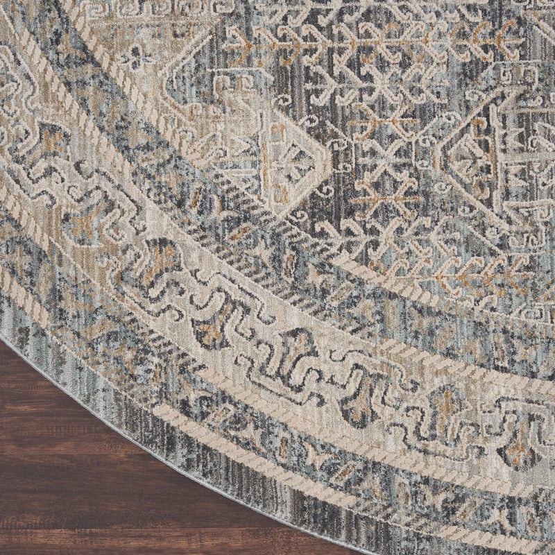 media image for lynx ivory charcoal rug by nourison 99446082619 redo 22 29