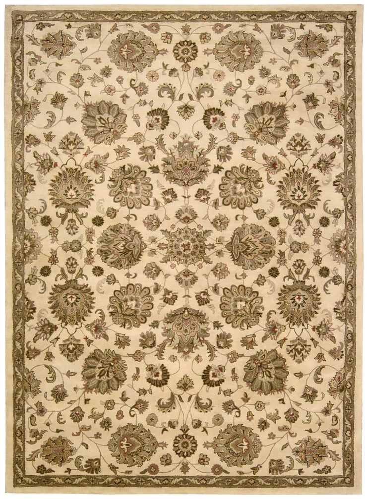 jaipur hand tufted ivory rug by nourison nsn 099446127914 1